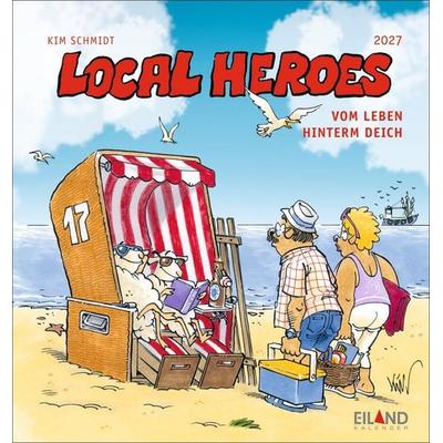 Local Heroes Postkartenkalender 2027 - Vom Leben hinter´m Deich