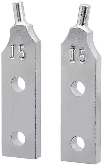 KNIPEX Paire de pointes pour pinces pour circlips, Forme : J5 (44 19 J5)