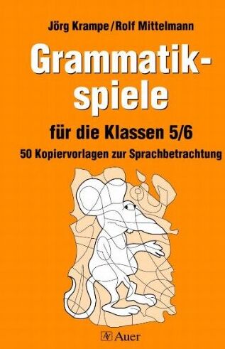 Jörg Krampe - Grammatikspiele, Für die Klassen 5/6: 50 Kopiervorlagen zur Sprachbetrachtung - Preis vom 09.10.2026 07:28:09 h