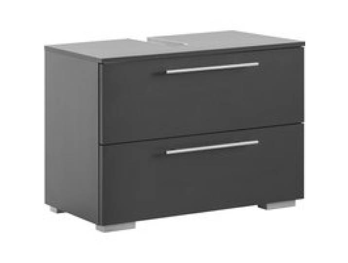 SCHILDMEYER Meuble sous-lavabo, Carlos (Largeur 80 cm, anthracite)