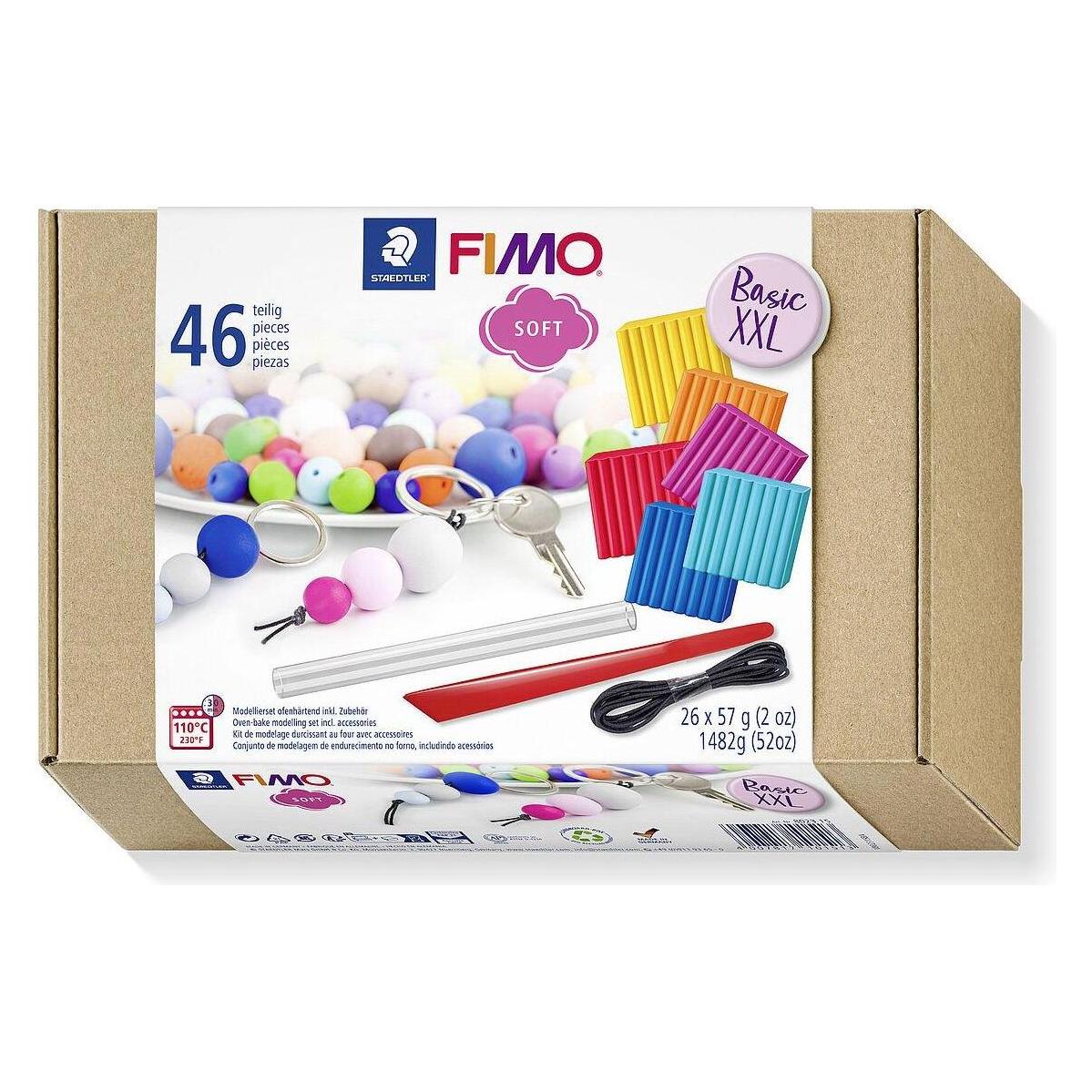 Fimo Soft Modelliermasse-Set Basic XXL (8023 15)