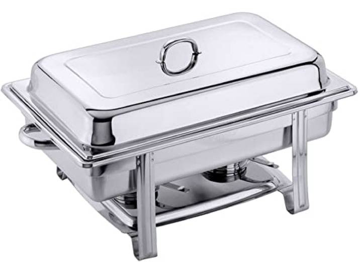 Contacto Edelstahl Chafing Dish GN 1/1, Gestell aus Edelstahl 18/0