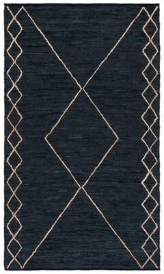 SAFAVIEH Handmade Vintage Leather Evaleen Modern Rug