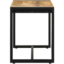 vidaXL, Sitzbank, Maronum (Mango-Holz) (35 cm)