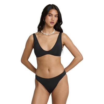 Bikini-Hose BILLABONG "Sol Searcher Lowrider", Damen, Gr. L, schwarz, Obermaterial:82% Polyester, 18% Elasthan., Badehosen Bikini-Hose