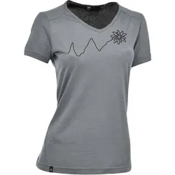 MAUL Damen Shirt Eifelsteig, Größe 46 in Grau Grau