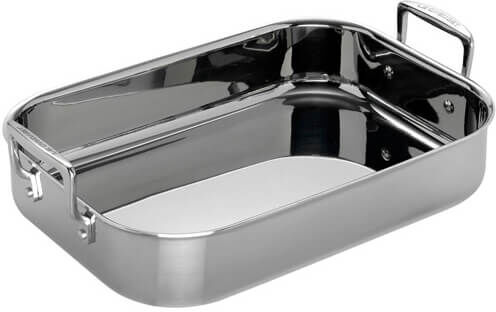 Le Creuset 3-ply Stainless Steel 35cm Rectangular Roaster