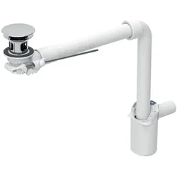 Geberit, Siphon, Waschbeckenablauf/Raumsparsiphon für eine Standarmatur (Ablaufgarnitur)