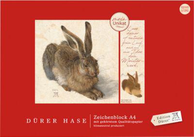 Dürer Hase Zeichenblock, A4, 18 Blatt