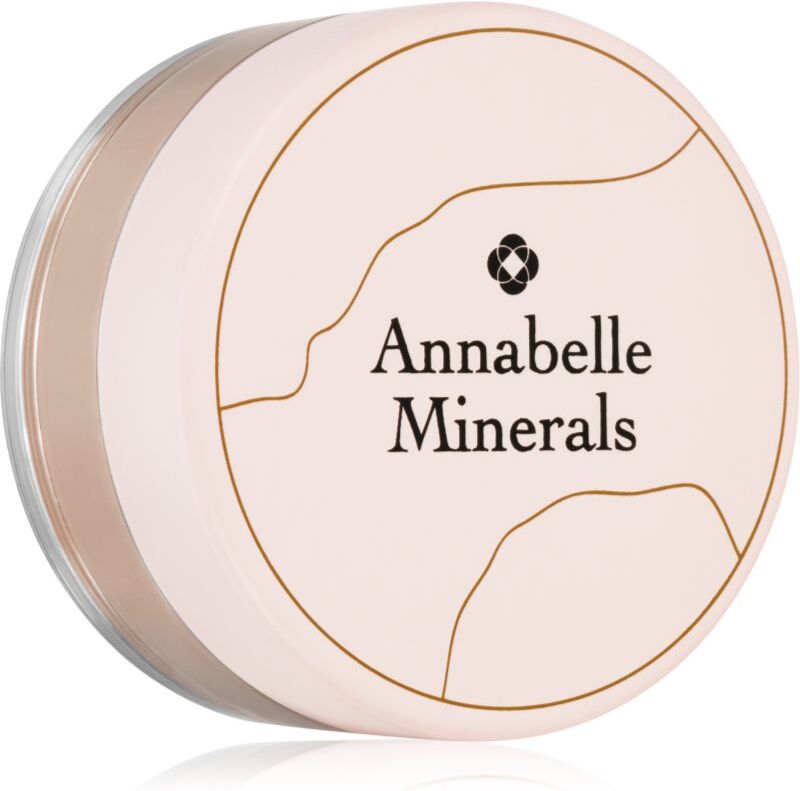Annabelle Minerals Radiant Mineral Foundation mineral powder foundation with a brightening effect shade Natural Fair 4 g