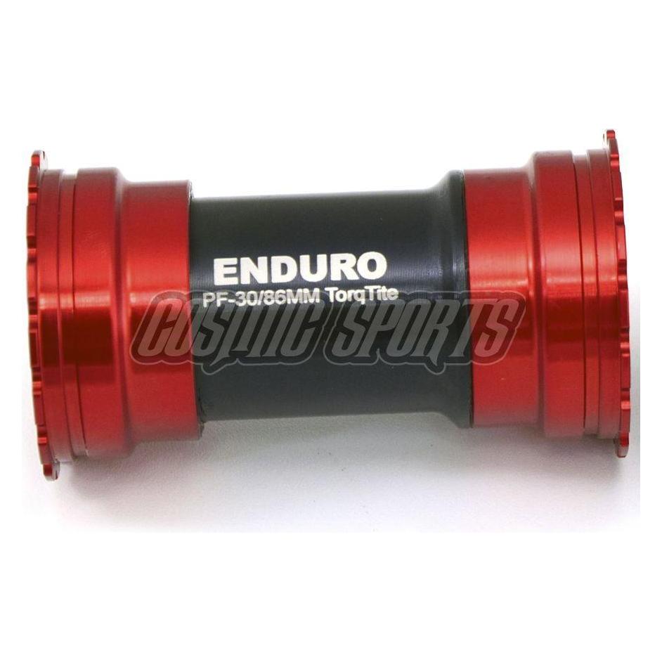 Enduro Bearings XD-15 Corsa Ceramic TorqTite Innenlager, BB386EVO, BB386EVO, red (BKC-0690) (33127321)