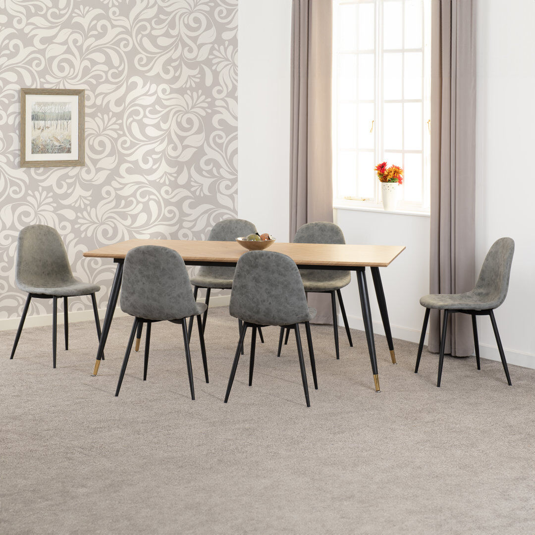 Fairmont Park Addiemae 6 -Person Dining Set Grey 6