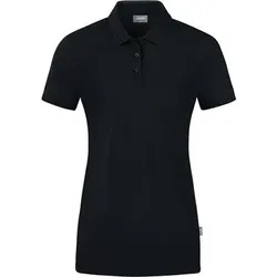 JAKO Damen Polo Polo Doubletex, Größe 46 in Schwarz Schwarz