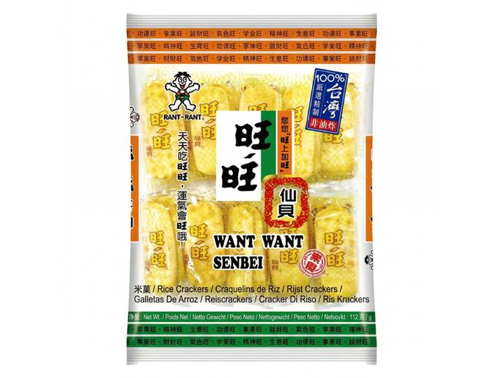 WANT WANT senbei-rijstcrackers 112 g