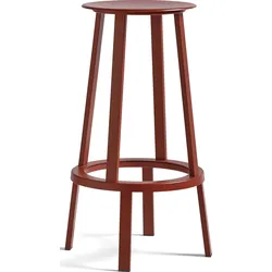 Revolver Barhocker 76 cm rot