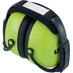 Uvex, Gehörschutz, Kapselgehörschutz K2, Memory-Schaum, SNR 31 dB, EN 352-1, faltbares & gepolstertes Kopfb... (1x)