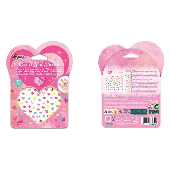 Avenir AVE Fancy Me Ring & Nail Stickers (Kunstnägel) (67306455)