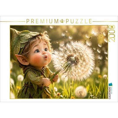 CALVENDO Puzzle Ein Wunsch im Sommerwind | 2000 Teile Lege-Größe 90x67cm Foto-Puzzle für glückliche Stunden