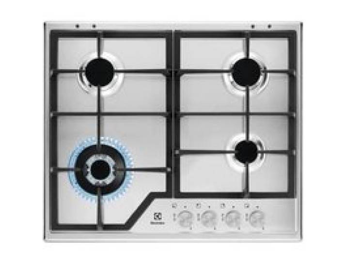 Electrolux KGS6436SX Intégré Cuisinière à gaz Acier inoxydable Acier inoxydable 1000 W Rond