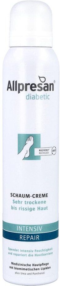 Allpresan Diabetic Schaum-Creme INTENSIV + REPAIR mit Urea