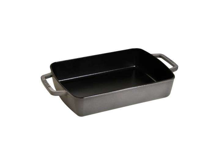 STAUB Plat à four Specialities Staub 30x20 cm Gris graphite