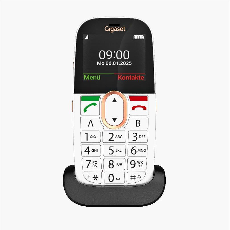 Gigaset GL695 SIM-telefoon met 4G LTE, wit