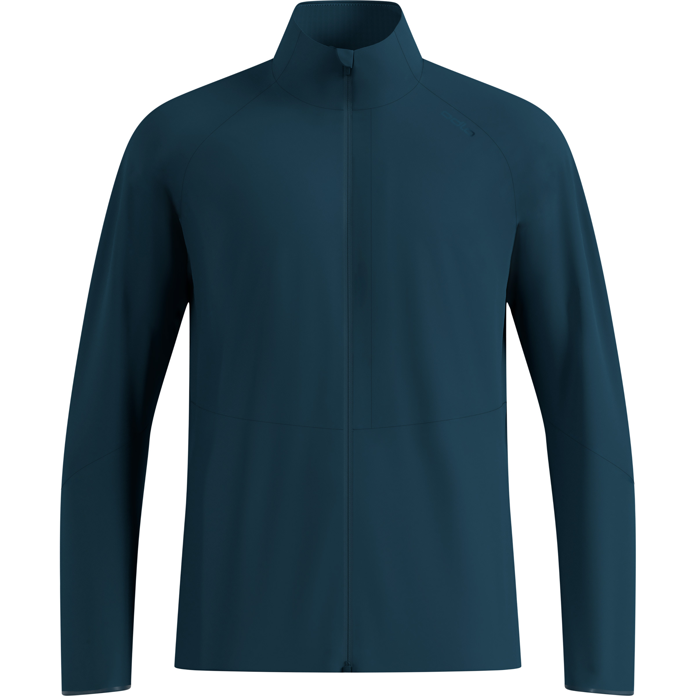 Odlo Zeroweight Elite Windproof Herren Laufjacke blau Größe XL Langlauf Skating | Langlauf Klassik | Trailrunning | Laufen Elastisch Polartec