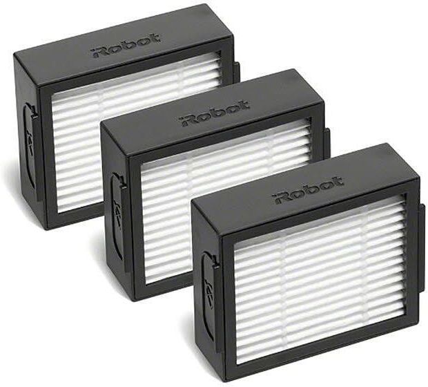 IROBOT Staubfilter "iRobot Roomba Filter Set", schwarz (grau), Filterkartuschen, Staubfilter grau Einheitsgröße