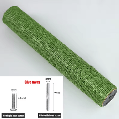 Inspire Picks RenewGrip Sisal Cat Scratching Post Replacement Pole With M8 Screw green Sisal Column 10x6.5cm
