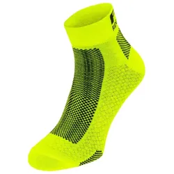 R2 Easy Radsocken neonfarben gelb/schwarz Gr. S (35-38)