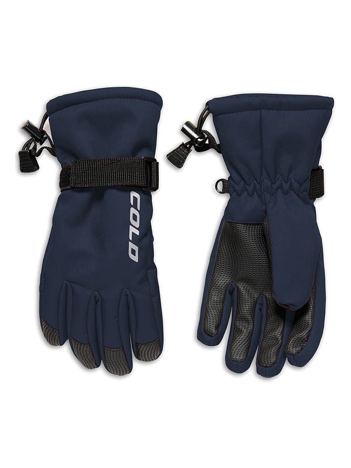 COLD Ski-Handschuhe "Igloo" in Dunkelblau - 152/158