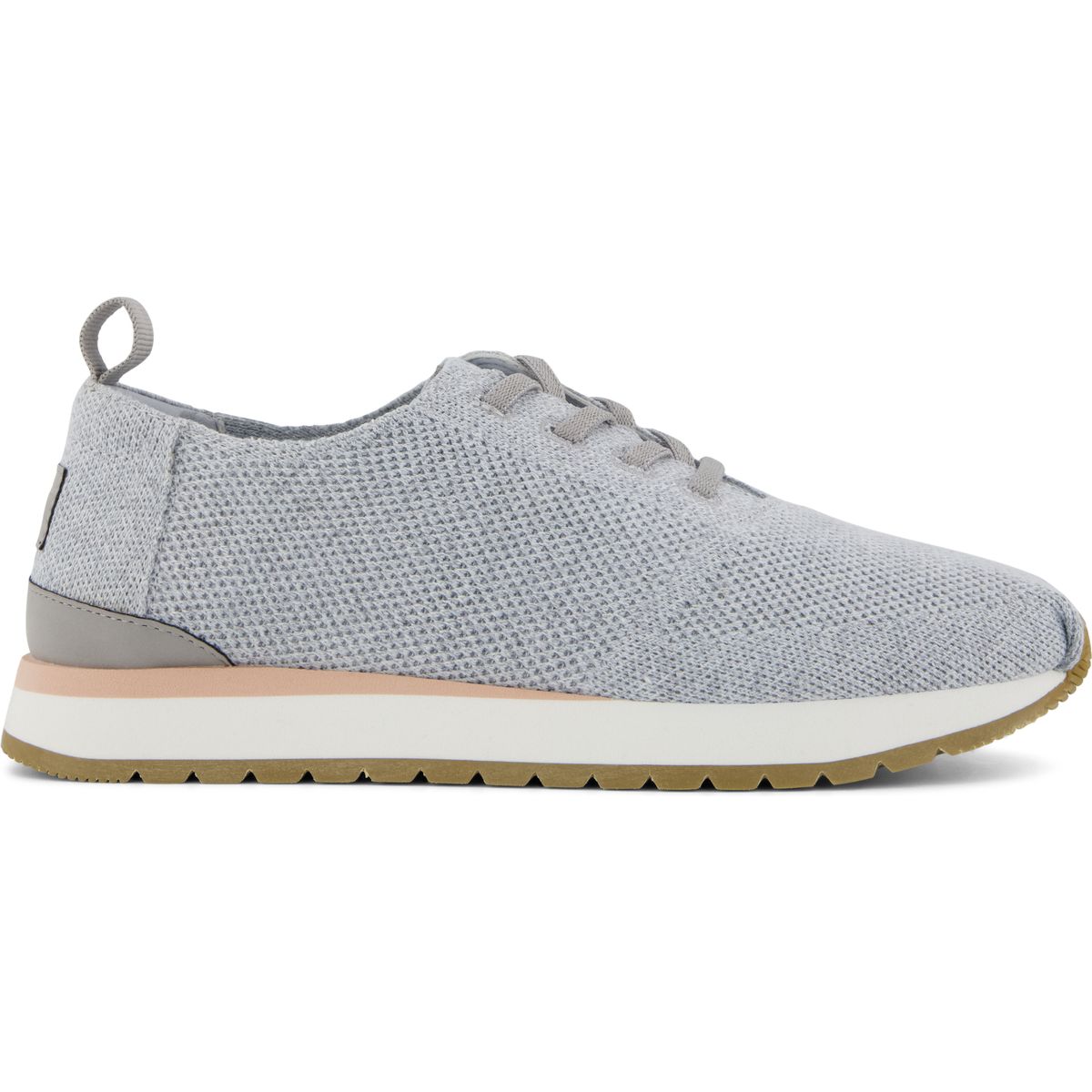 Toms Resident Plus Lace UP light grey engineered knit 41 10023133-41