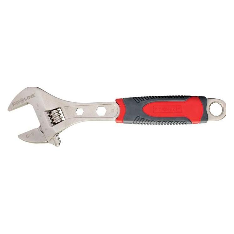 Proline Pro-Line verstellbarer Schwedenschlüssel, 250 mm Gummigriff (29321) (29321)