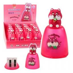 Lean Toys Rosa Anspitzer mit Behälter (16 Stück) (69946116)