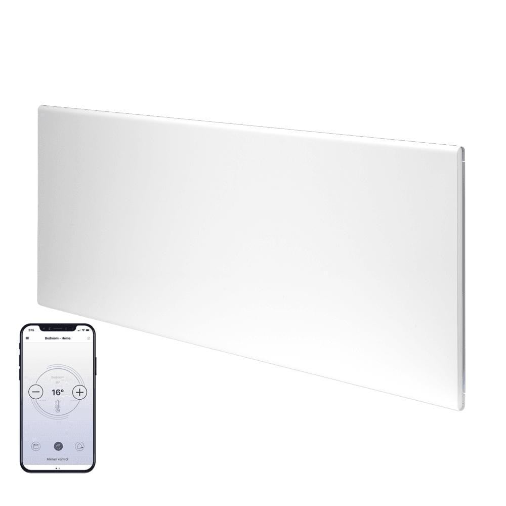 Adax Neo met Wi-Fi elektrische wandverwarming, wit, Breedte: 1,3 m
