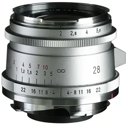 Voigtländer Ultron 28 mm F2,0 II VM silber asphärisch
