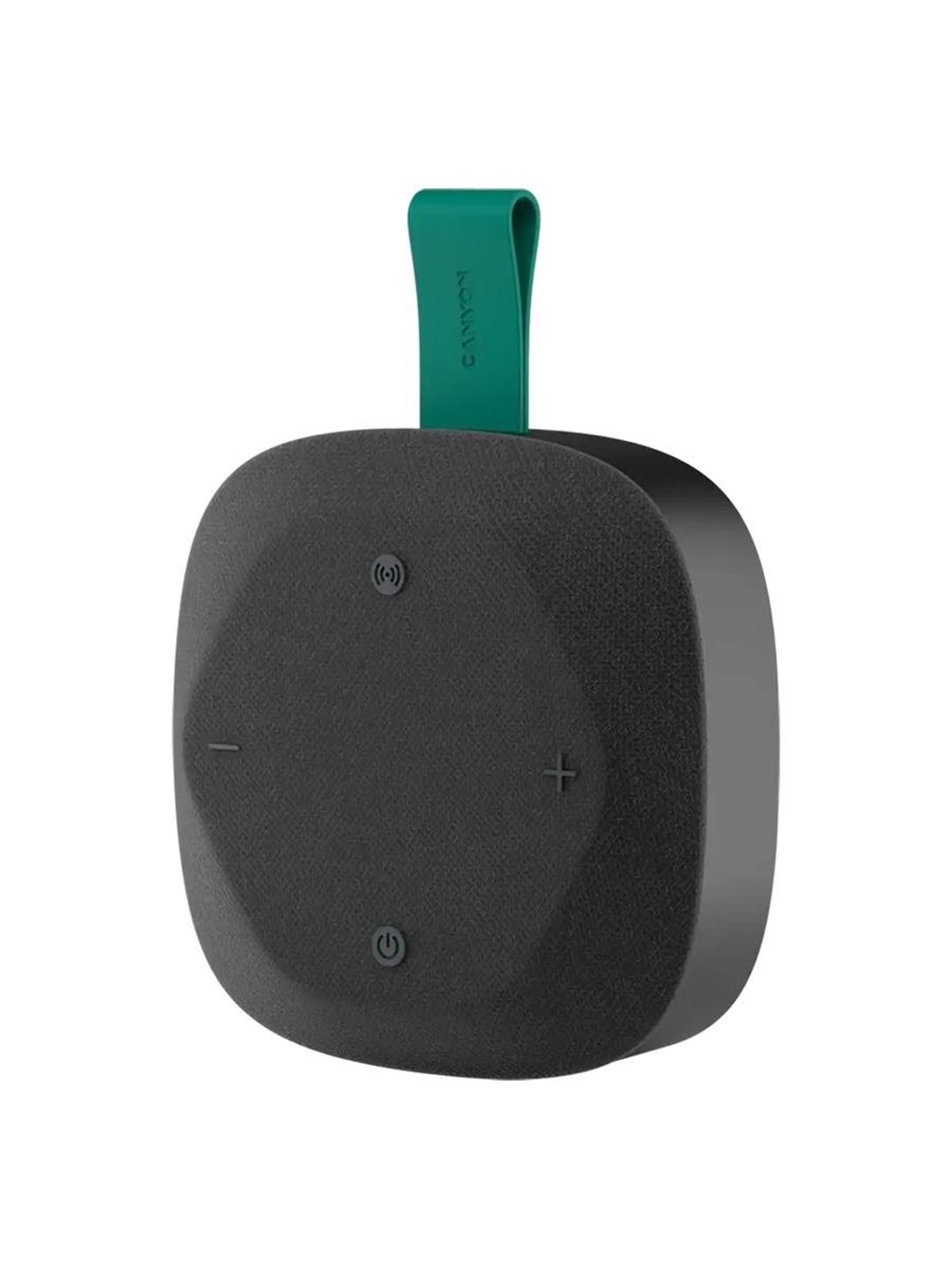Canyon Hexagon 10 Bluetooth-Lautsprecher, Schwarz/Grün