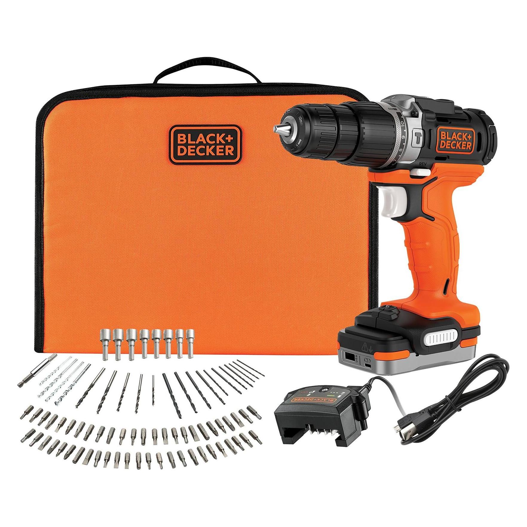 Black & Decker BDCHD12S1XJ (Schlagbohrschrauber) (BDCHD12S1-XJ)