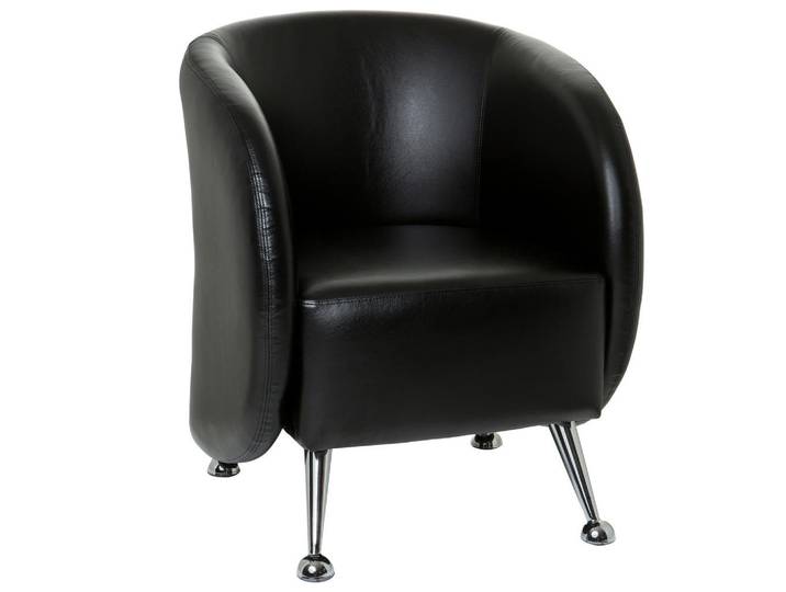Mid.you Sessel, Schwarz, Metall, 60x85x50 cm, Wohnzimmer, Sessel, Sonstige Sessel