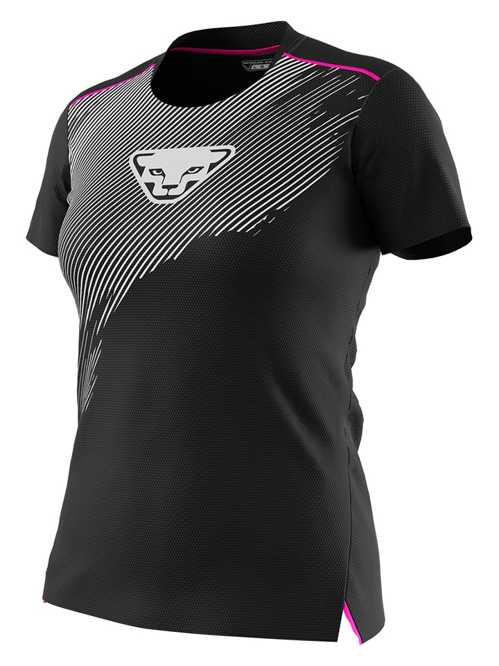 DYNAFIT Trainingsshirt "DNA" in Schwarz - XS