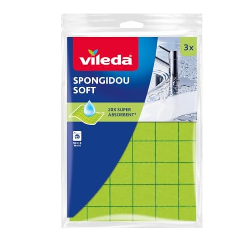 Vileda Spongidou 4012047 Vierkante vaatdoek - 2 stuks
