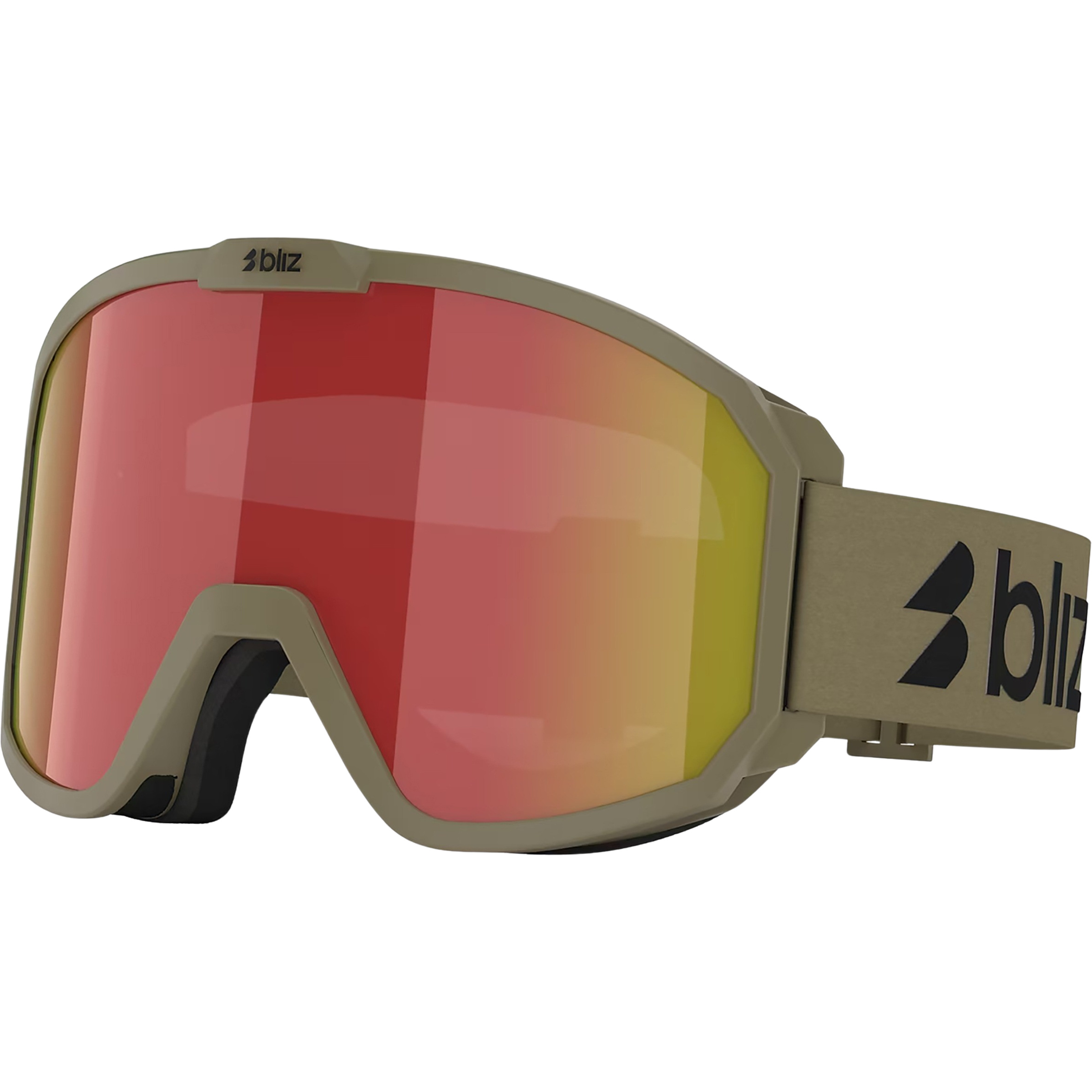 Bliz Rave Skibrille Skibrillen oliv Trekking