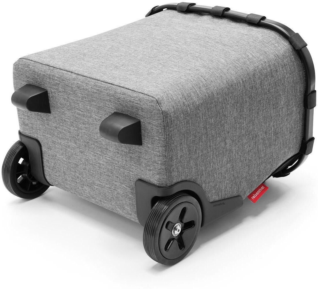 Einkaufstrolley REISENTHEL "Carrycruiser Frame", Damen, silber (silberfarben), Polyester, Einkaufskörbe Einkaufstrolley, Aus recyceltem Material silberfarben Einheitsgröße