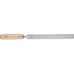 PFERD TOOLS Schlüsselfeile mit Heft Flachstumpf Hieb 2 für filigrane Feilarbeiten - 11251102