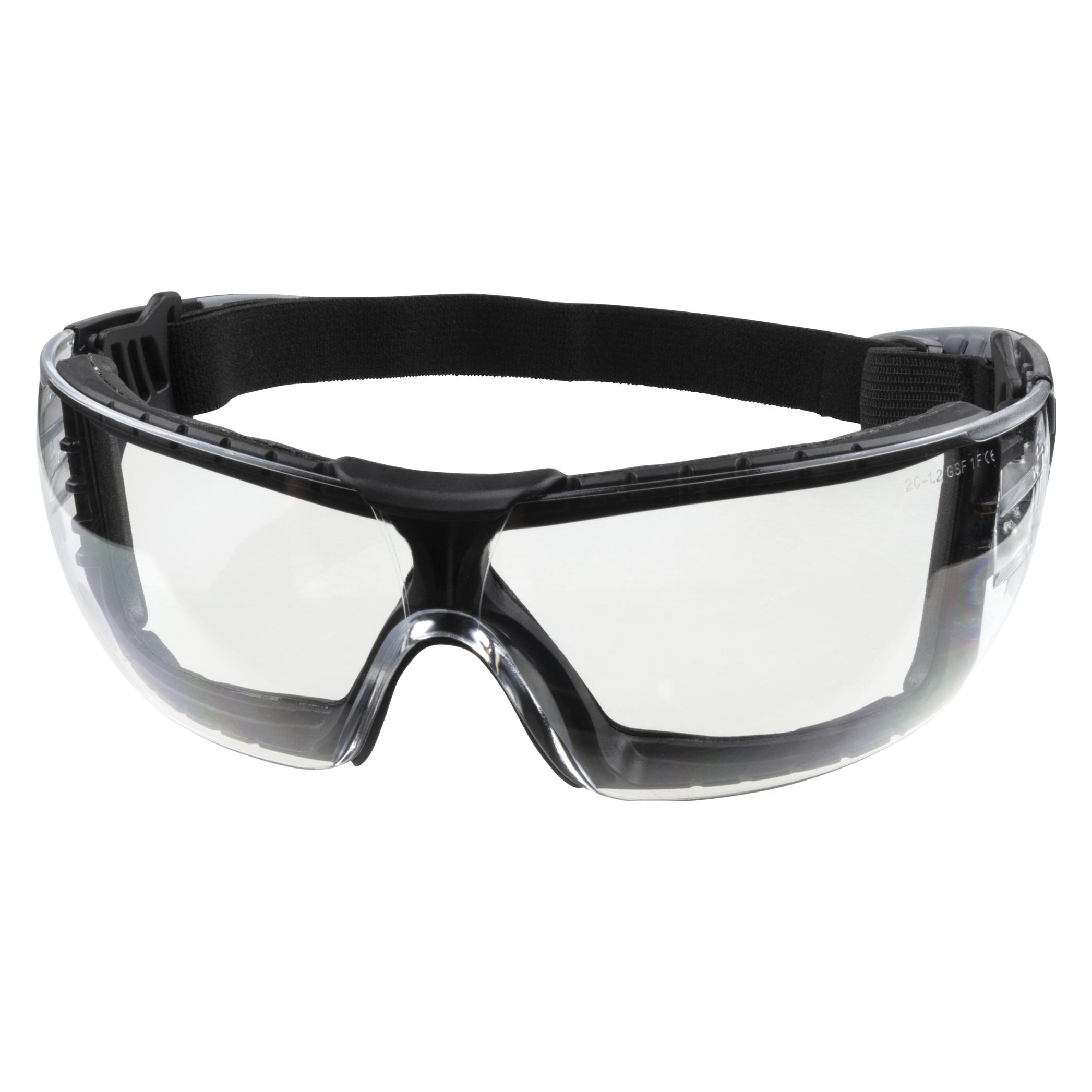 wolfcraft 1 Bügelschutzbrille Profi mit Band (CE) (4934000)
