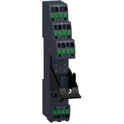 Schneider Electric RSZE08P Push-In Sockel für Interface-Relais RSB2, getrennte Kontakt-Anordnung, 10A, 250V  - 10 Stück