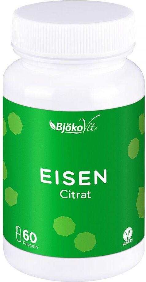 BjökoVit Eisen Citrat Vegi-kapseln 60stk