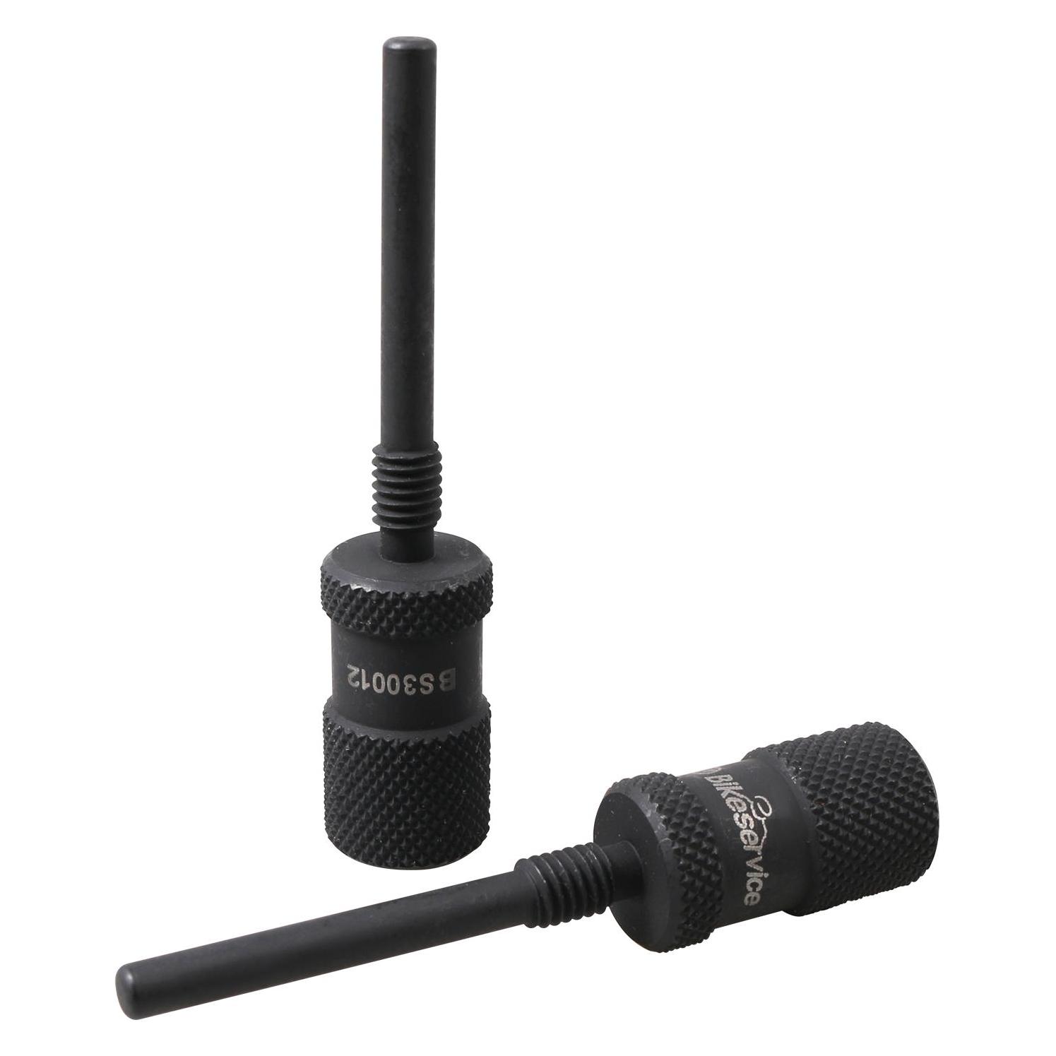 Bikeservice Blockierwerkzeug Ducati Nockenwellen M6 x 1 mm, 2-teilig (BS30012)