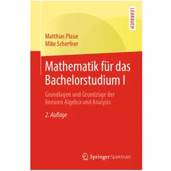 Mathematik für das Bachelorstudium I, Fachbücher von Matthias Plaue, Mike Scherfner
