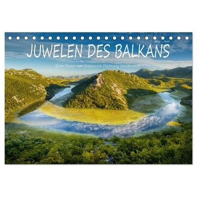 Juwelen des Balkans (Tischkalender 2026 DIN A5 quer), CALVENDO Monatskalender